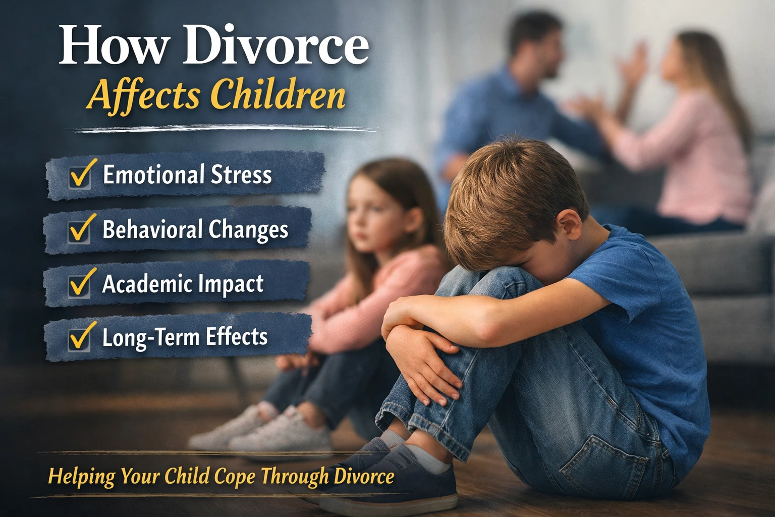 Divorce effects on children explained