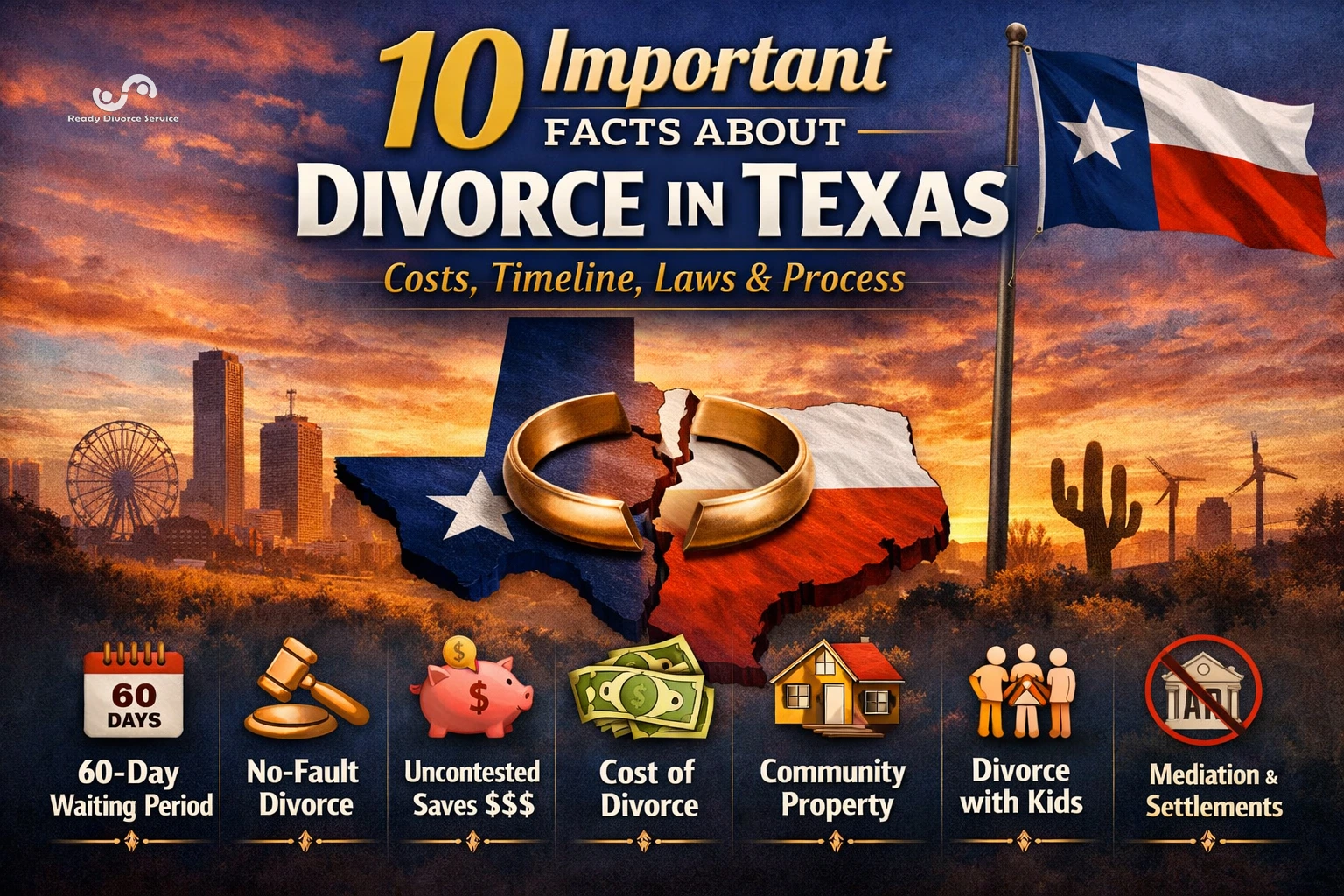 10 Important Facts About Divorce in Texas