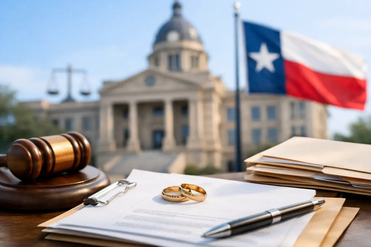 Where to File Divorce Papers in Texas