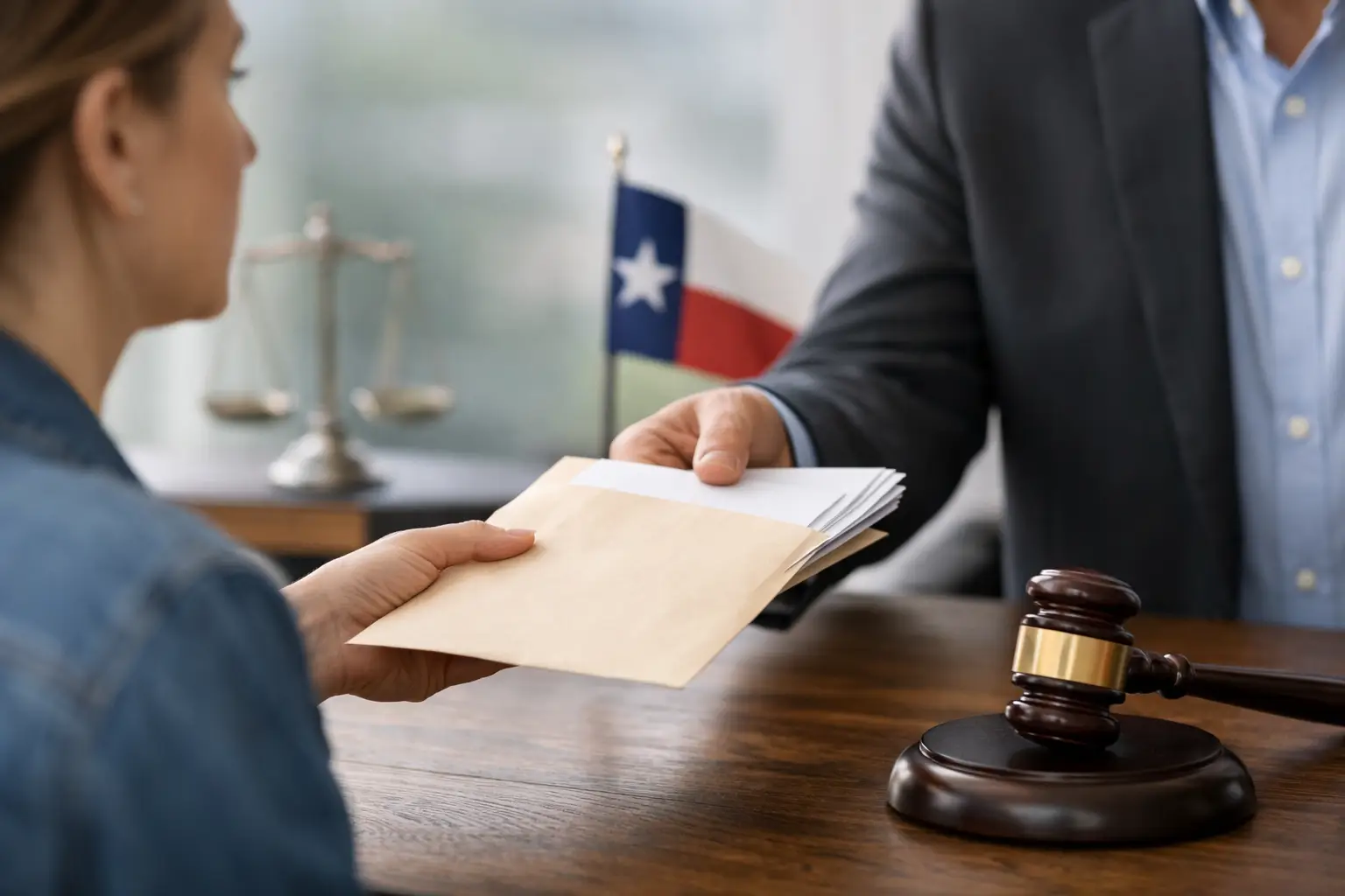 How to Serve Divorce Papers Texas